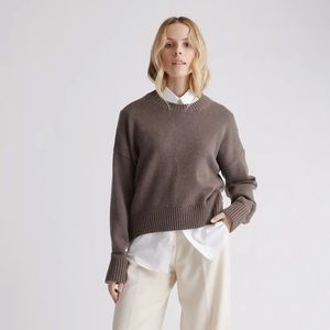 Slouchy Boyfriend Crew